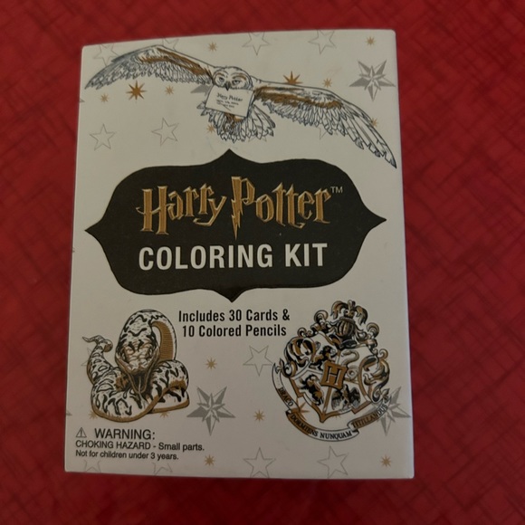 Warner Bros. | Toys | Harry Potter Coloring Kit Brand New | Poshmark